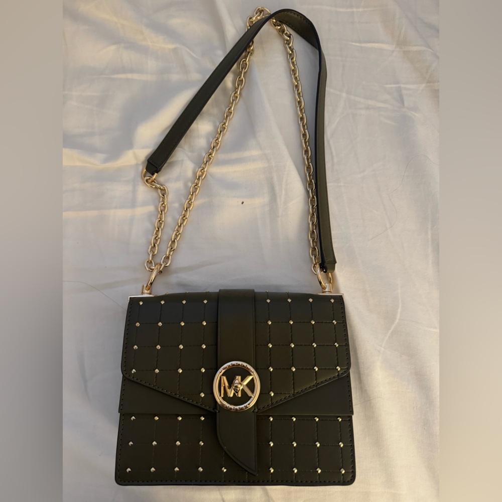 Olive green Michael Kors purse